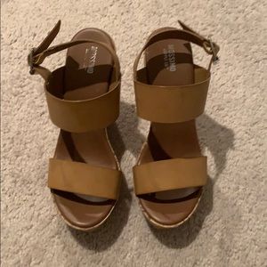 Mossimo Supply Co. Shoes - Nude wedge sandals Mossimo Supply Co. Shoes - Nude wedge sandals